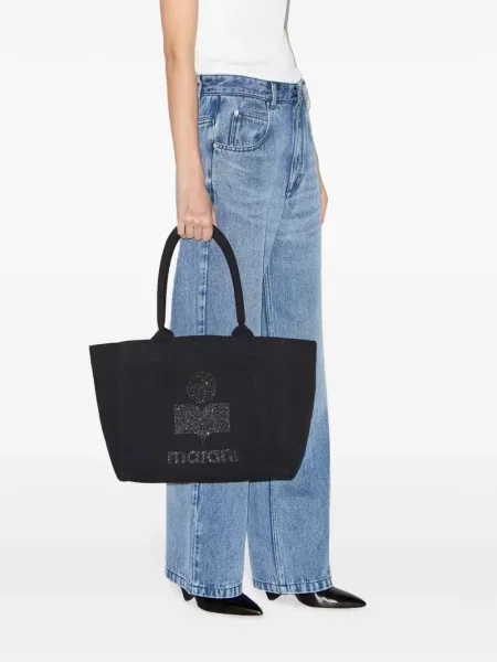 Geantă Isabel Marant negru