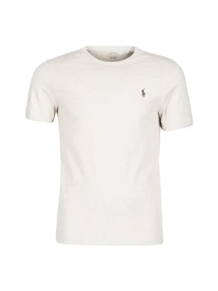 Tricou polo Polo Ralph Lauren cu autograf bej