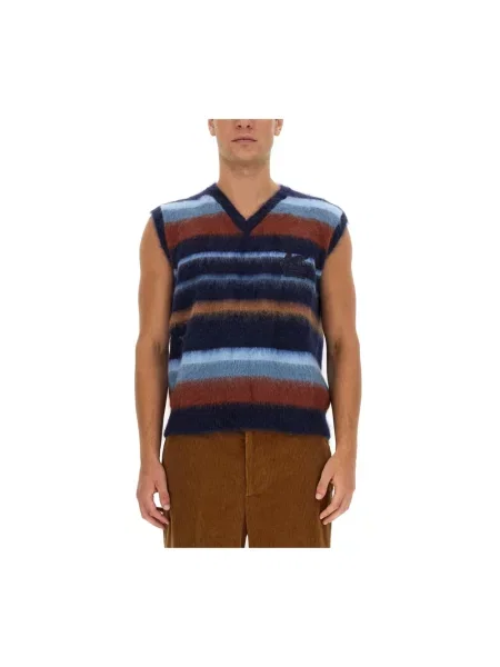 Sweter Etro wełniany niebieski