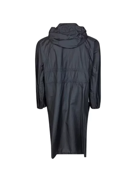 Palton Moncler cu glugă negru