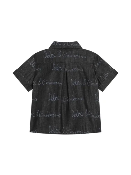 Koszula dżinsowa dziecięca Dolce And Gabbana niebieska