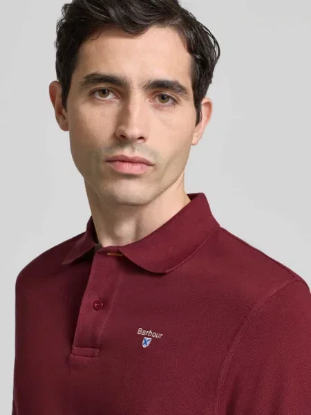 Koszulka polo Regular Fit z czystej bawełny Barbour