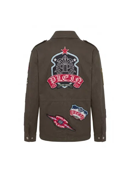 Kurtka Philipp Plein zielona