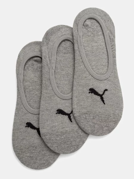 Puma Ponožky Footie šedé
