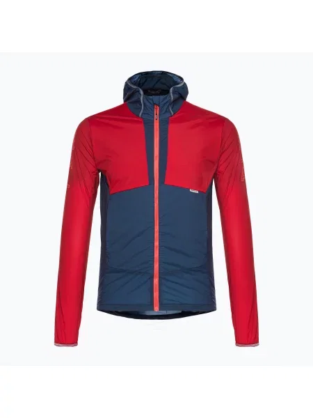 Мъжко ски яке Maloja ParsM червено/синьо червено