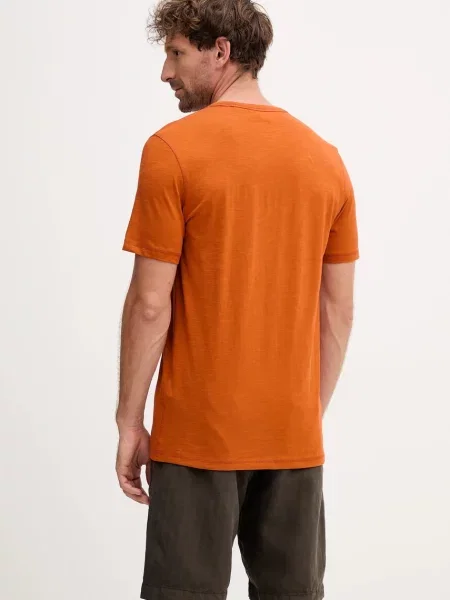 Футболка BOSS Orange однотонна рожевий