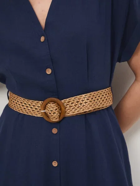 Medicine розкльошена сукня з льоном