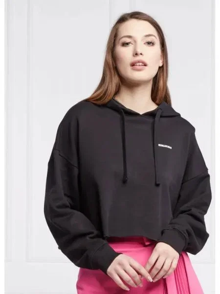 Red Valentino Hanorac | Cropped Fit negru