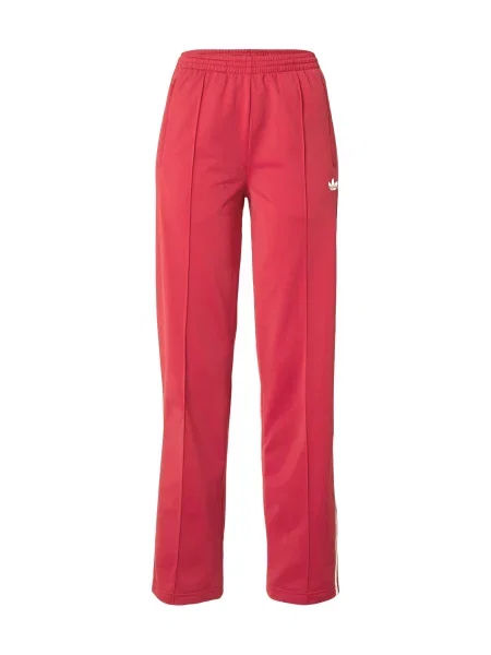 ADIDAS ORIGINALS Pantaloni FIREBIRD Classic roșu cranberry alb