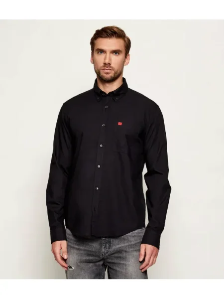 HUGO Cămașă Evito | Slim Fit negru