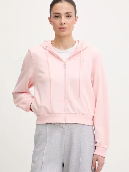 Guess hanorac cu pentru femei SILVY roz