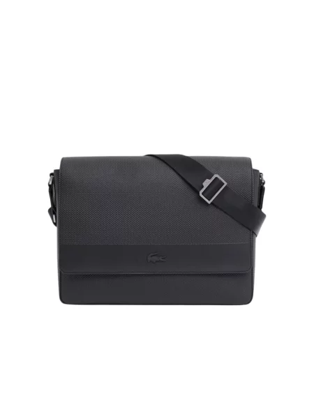 LACOSTE Geantă de umăr Chantaco' negru