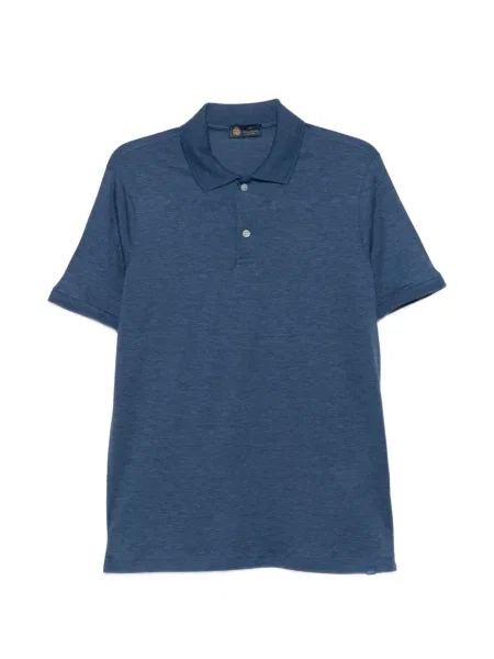 Tricou polo Paul & Shark scurt albastru