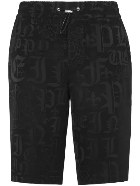 Bermude Philipp Plein din jacard negru