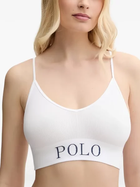 Pijamale Polo Ralph Lauren cu autograf cu dungi din piele negru