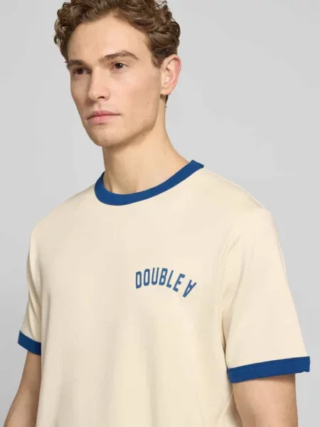 T-shirt z okrągłym dekoltem Wood Wood