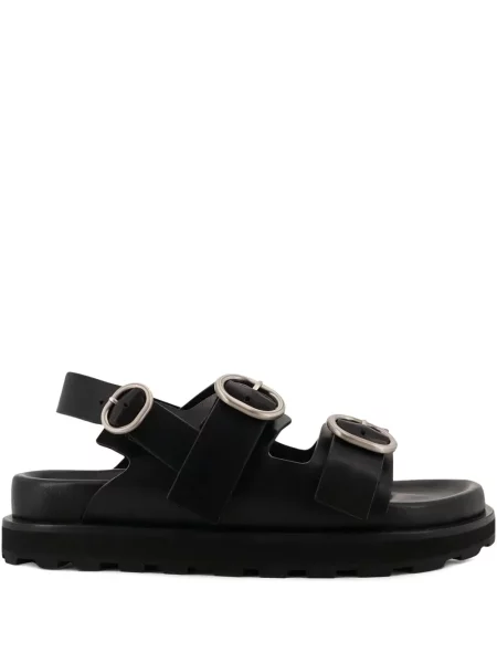 Sandale Jil Sander cu cataramă negru