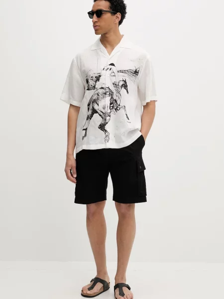 HUGO De in cămașă Espino | Oversize fit bej