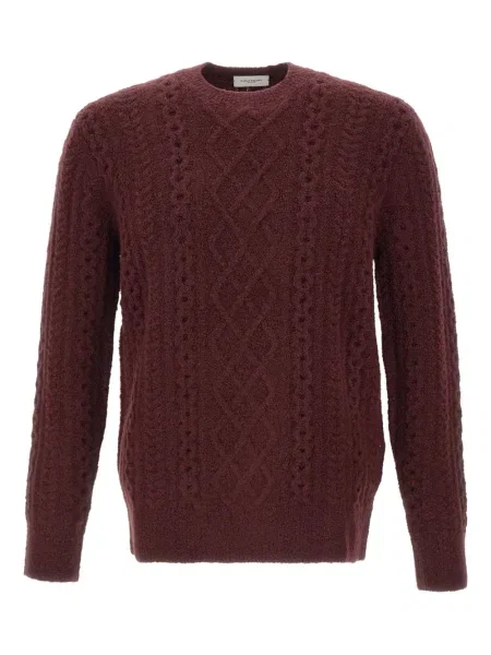 Dlouhý svetr Paolo Pecora červený