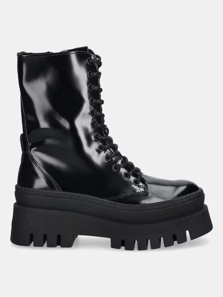 Ботинки Steve Madden на платформе черные