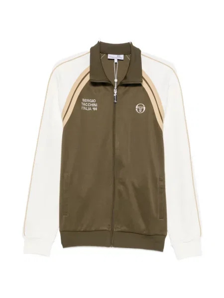 Hanorac Sergio Tacchini cu broderie verde