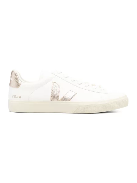 Sneakersy Veja Campo skórzane białe