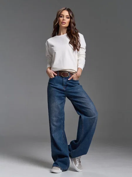 Світшот ISSA Plus молочний