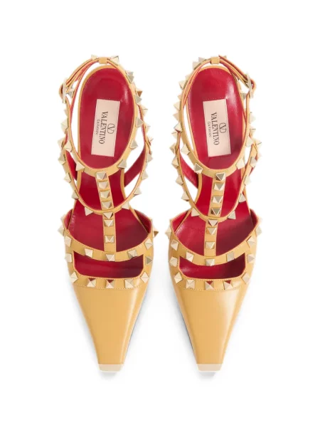 Pantofi cu toc Valentino Garavani galben