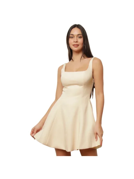 Šaty La Modeuse béžová