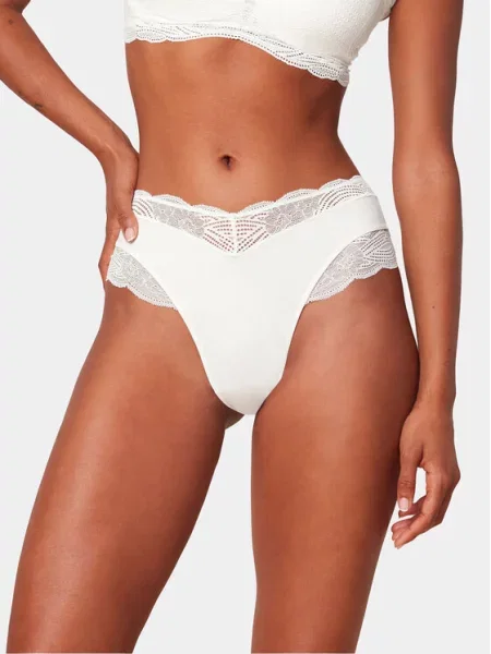 Triumph Figi klasyczne Lift Smart Bandeau Maxi EX Écru białe