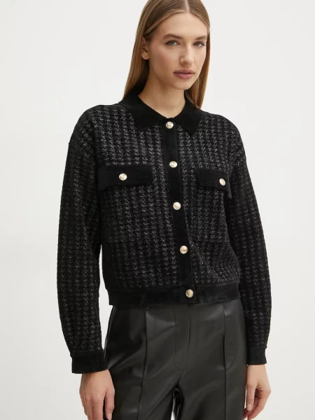 Morgan cardigan MVAZOU femei MVAZOU negru