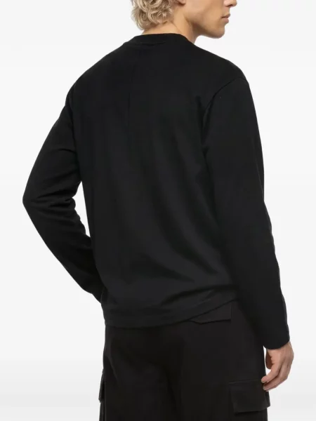 Lung tricou Karl Lagerfeld Jeans negru
