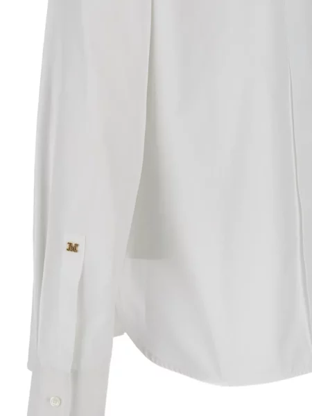 Cămașă Max Mara din poplin alb