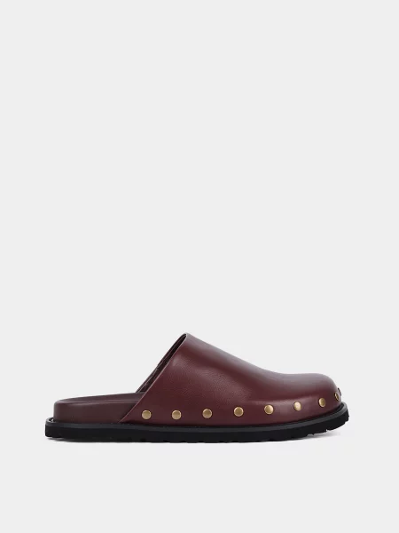 Шкіряні Мюлі MIRATON коричневий