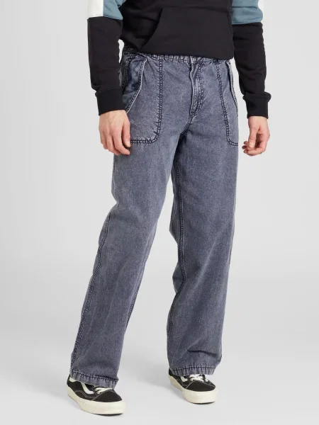 WEEKDAY Pantaloni Frej închis albastru
