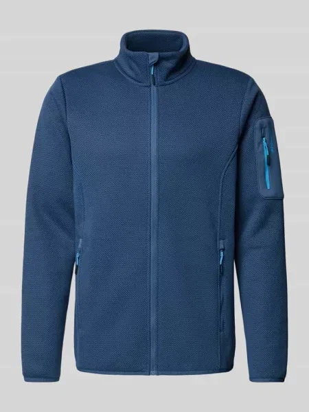 Kurtka o kroju regular fit ze stójką model ‘BREDSTEDT’ Icepeak granatowa