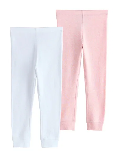 Next Leggings pastel / roz pastel albastru