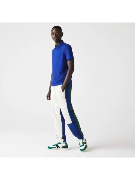 Поло Lacoste синее