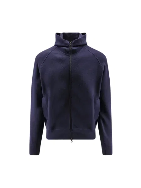 Kardigan Stone Island wełniany z kamieniami niebieski