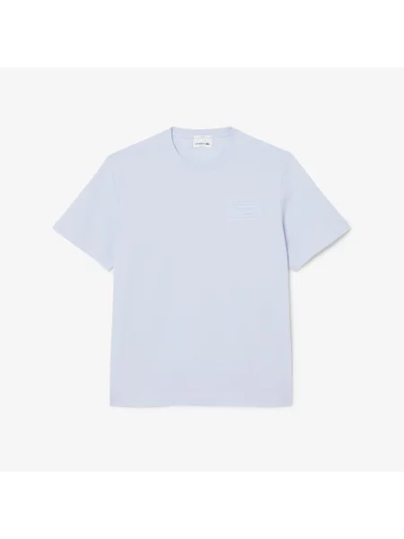 Футболка Lacoste голубая