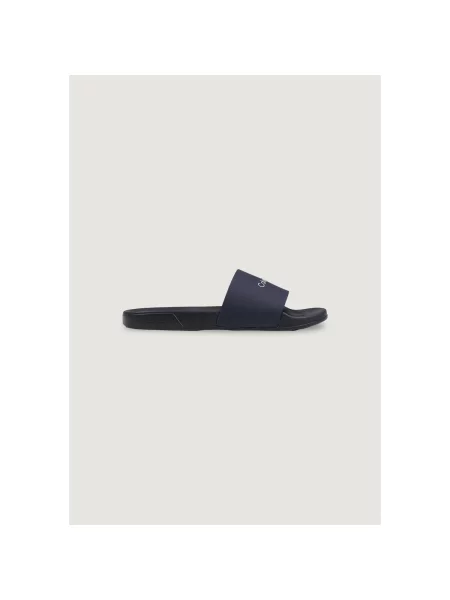Papucs Calvin Klein Ess Slide Monobrand Cv Sötétkék fekete