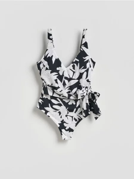 Reserved Costum de baie întreg negru