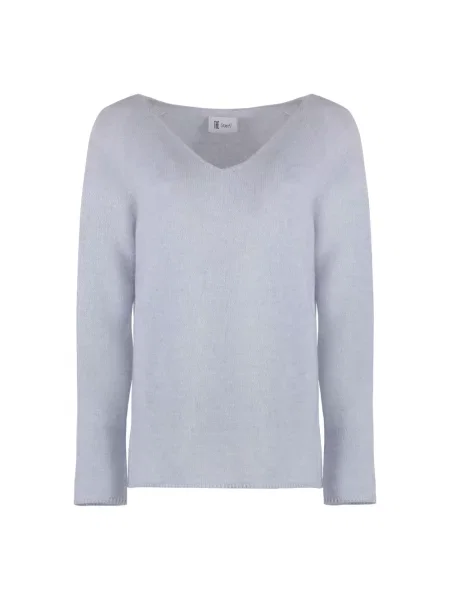 Sweter The (alphabet) z kaszmiru niebieski