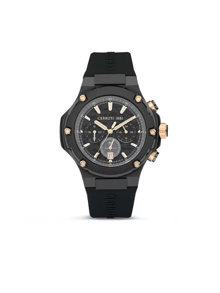 CERRUTI Analogové hodinky Chronograph Lucardo' černá