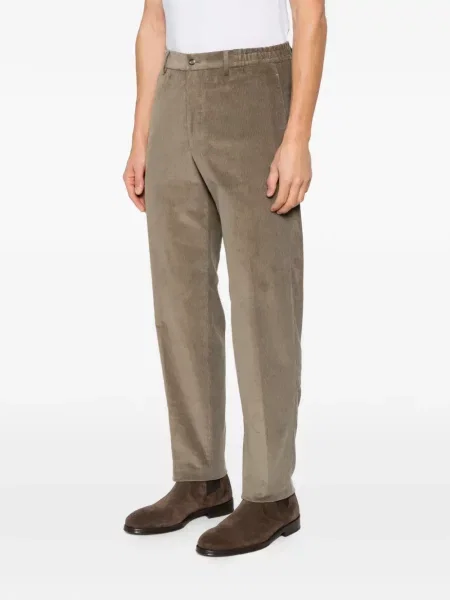Pantaloni Tagliatore de catifea cord verde