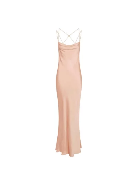 Sukienka maxi Elisabetta Franchi czerwona