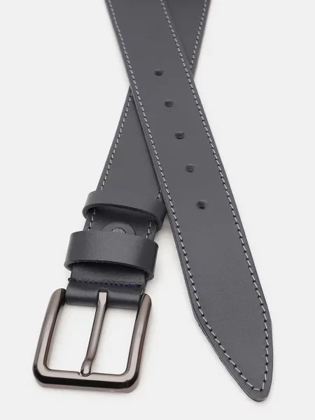 Кожаный ремень Borsa Leather синий