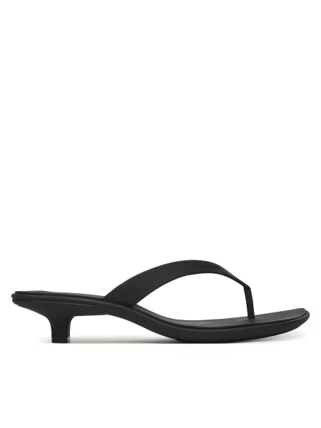 Alacsony sarkú tanga Calvin Klein fekete
