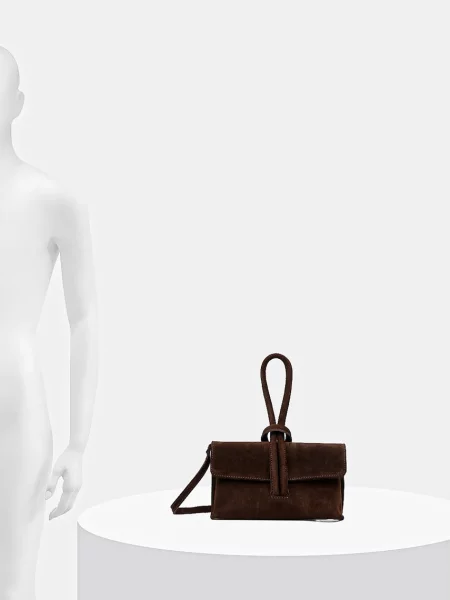 Замшева сумочка Answear.LAB коричневий