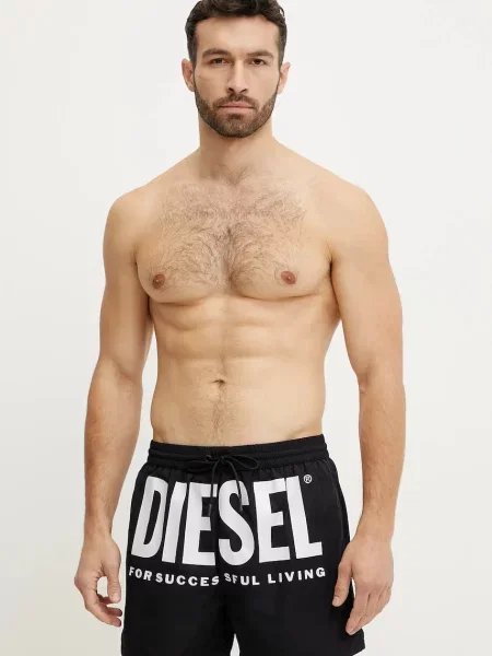 Kopalne kratke hlače Diesel BOXER-SHORTS črna